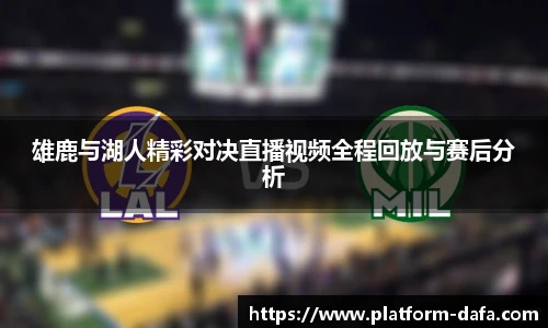 雄鹿与湖人精彩对决直播视频全程回放与赛后分析